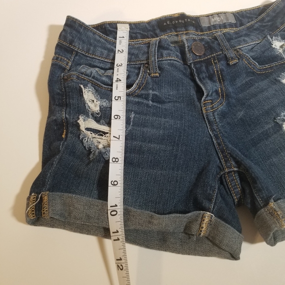 🕶️ X2 pairs of shorts Aeropostale size 0 - Picture 5 of 8